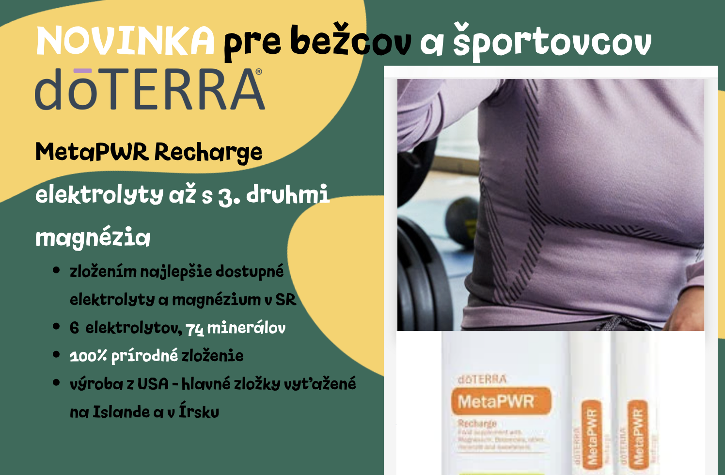 Najlepšie elektrolyty pre športovcov, najlepšie 3 zložkové magnézium.